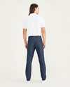 Back view of model wearing Pembroke Smart 360 Flex Comfort Knit Chino Pants, Slim Fit.