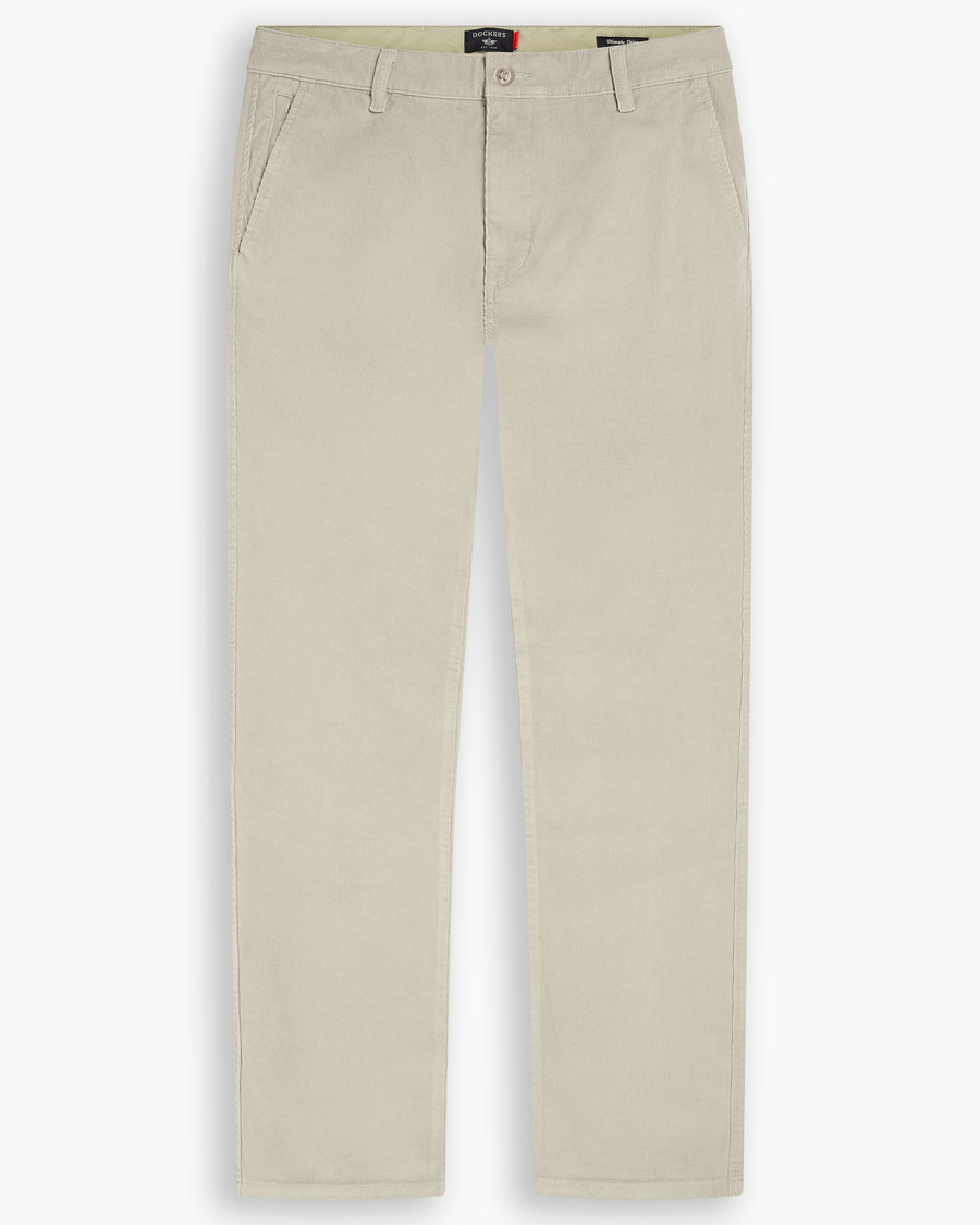 View of model wearing Pure Cashmere Ultimate Chinos, Slim Fit.