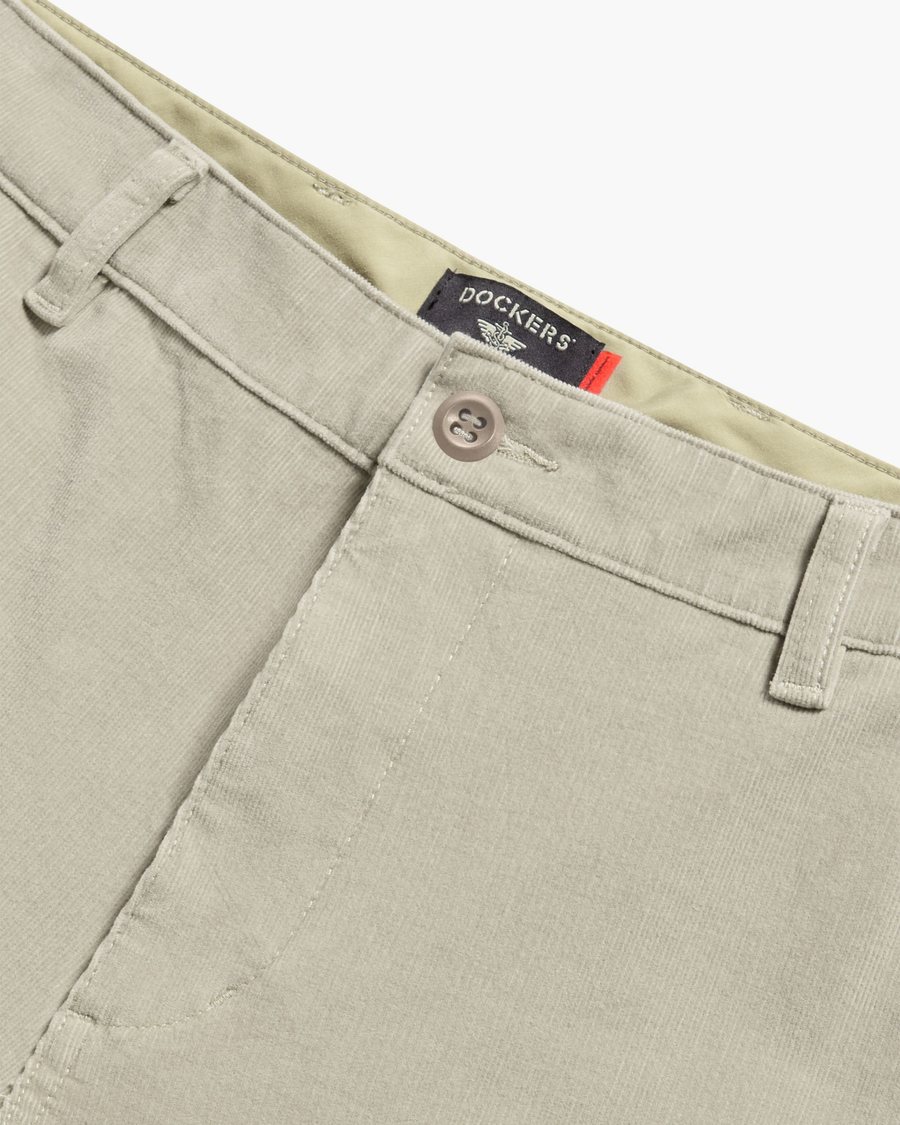 View of model wearing Pure Cashmere Ultimate Chinos, Slim Fit.