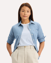 View of model wearing Rio 1-Pocket Shirt, Regular Fit.