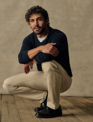 Dockers® Crafted Chino—where comfort meets refinement with Smart 360 Flex™, Flex Comfort Waistband™, and a hidden security pocket.