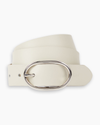 View of  Sahara Khaki Women's Casual Suede Belt.