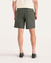 Back view of model wearing Tea Leaf Men's Straight Fit Ultimate Pull-On Short 8.5".