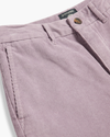 View of model wearing Toadstool Blake Chino Pants, High Straight.