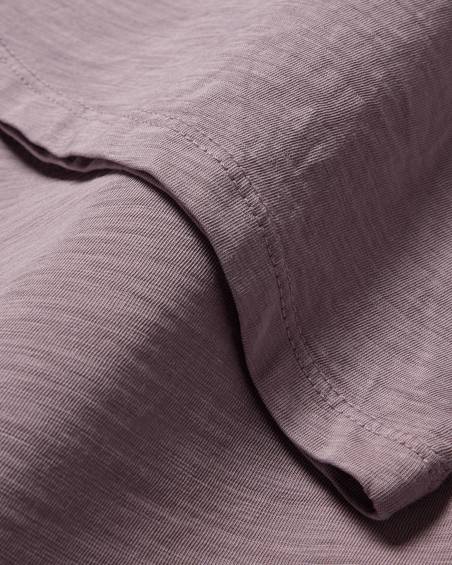 View of model wearing Toadstool Favorite Tee Shirt, Slim Fit.