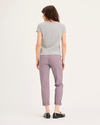 Back view of model wearing Toadstool Weekend Chino, Slim Fit.