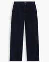 View of model wearing Total Eclipse Blake Chino, High Straight Fit.