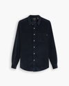 View of model wearing Total Eclipse Essential Shirt, Slim Fit.
