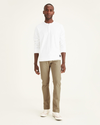 Front view of model wearing True Chino Smart 360 Flex Comfort Knit Chino Pants, Slim Fit.