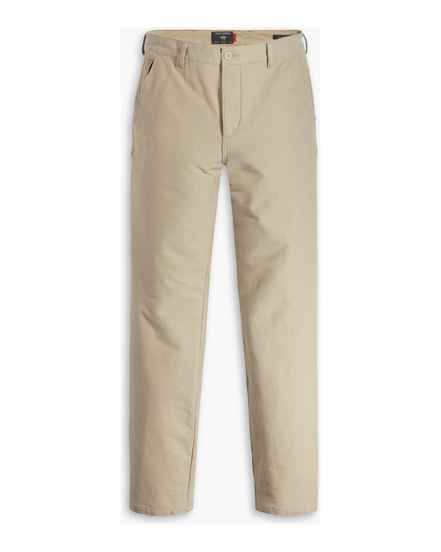 View of model wearing True Chino Smart 360 Knit Chino Pants, Skinny Fit.