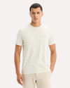 View of model wearing Waterlily Original Tee, Slim Fit.