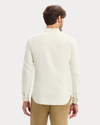 Back view of model wearing Waterlily Oxford Shirt, Slim Fit.